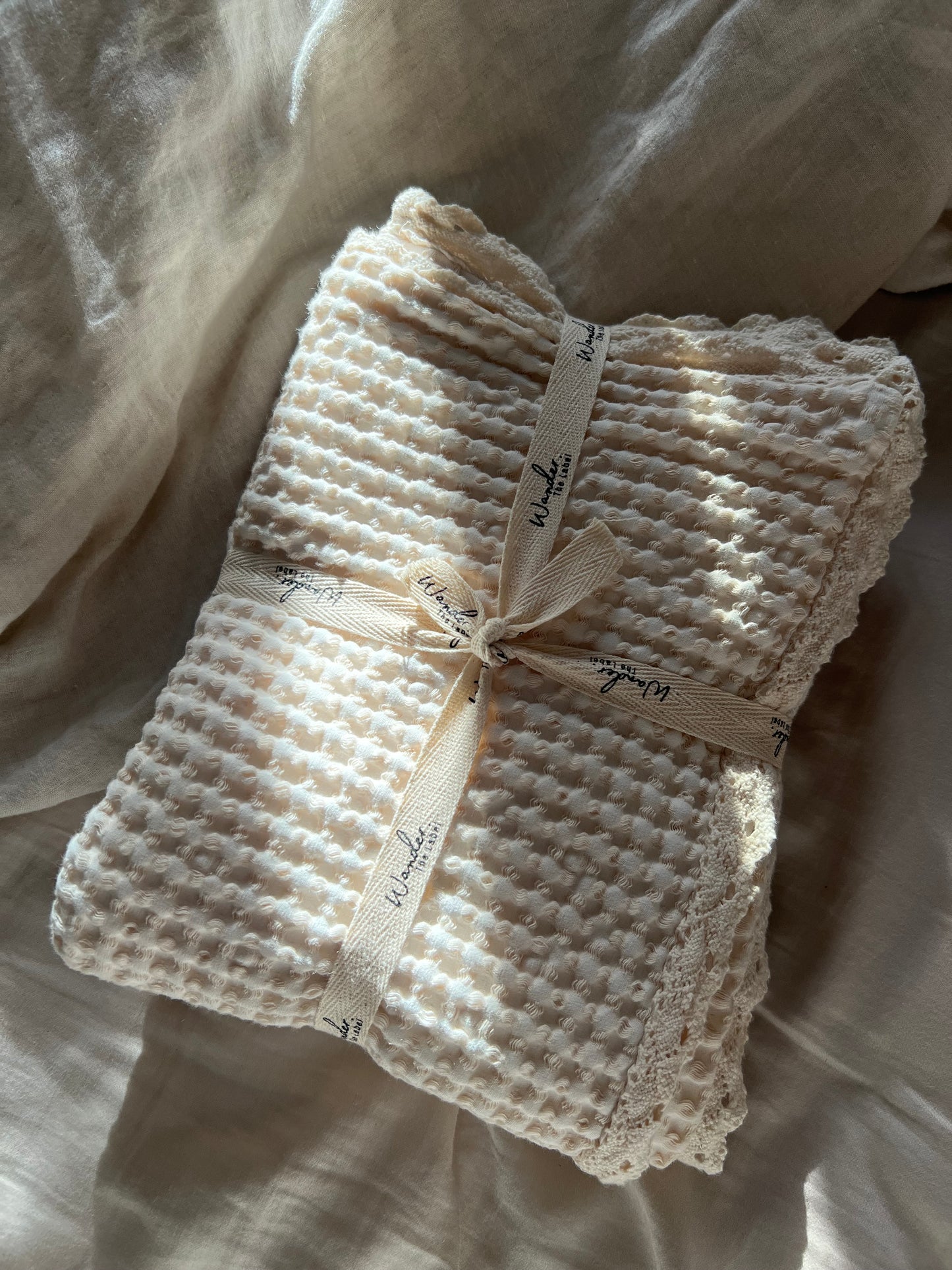 ‘Memoir’ 100% Organic Cotton Heirloom Pillowcase