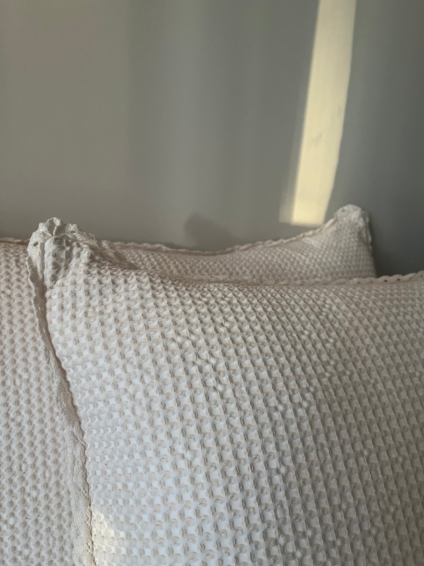 ‘Memoir’ 100% Organic Cotton Heirloom Pillowcase