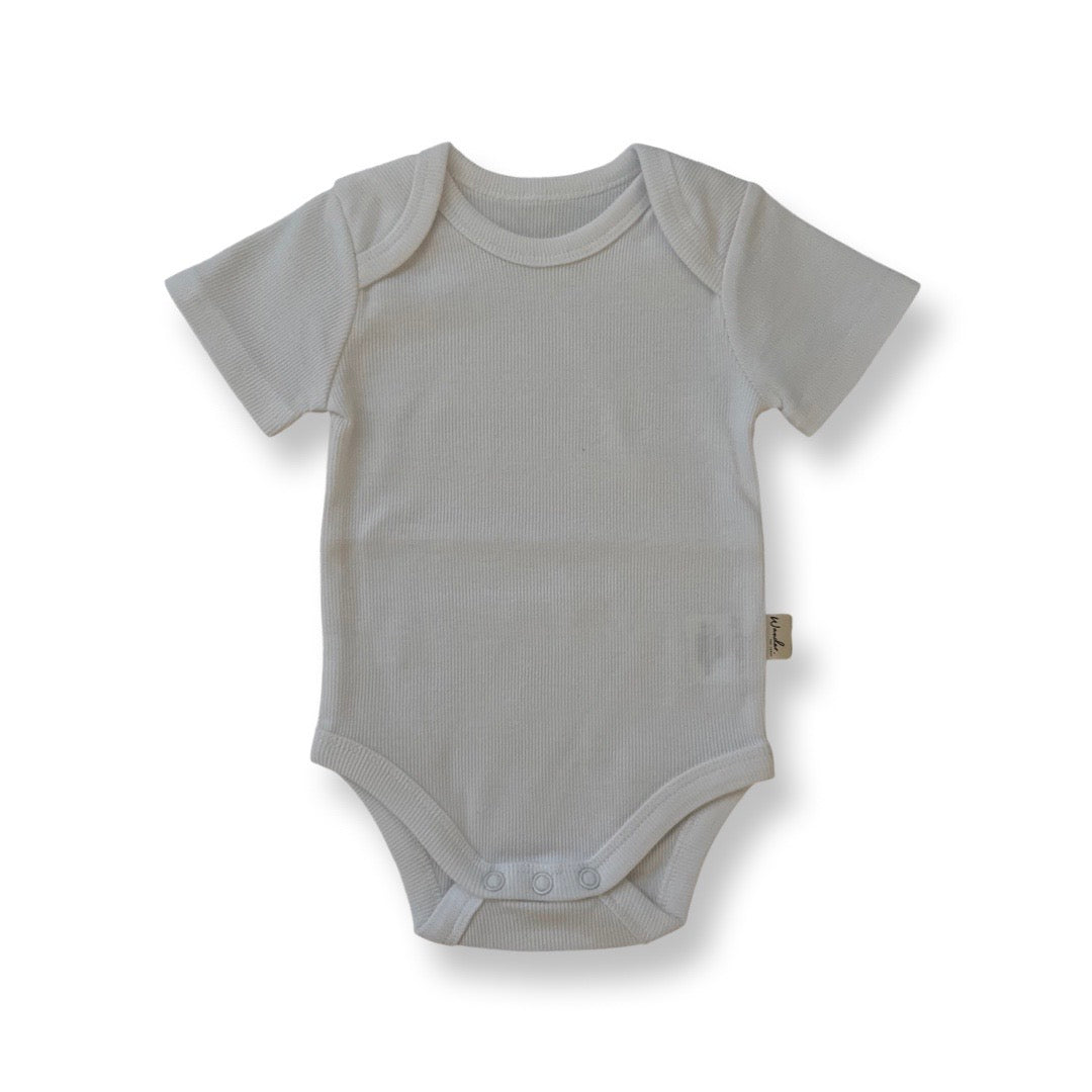 2 for $30 Organic Rib Essential Tee Bodysuit