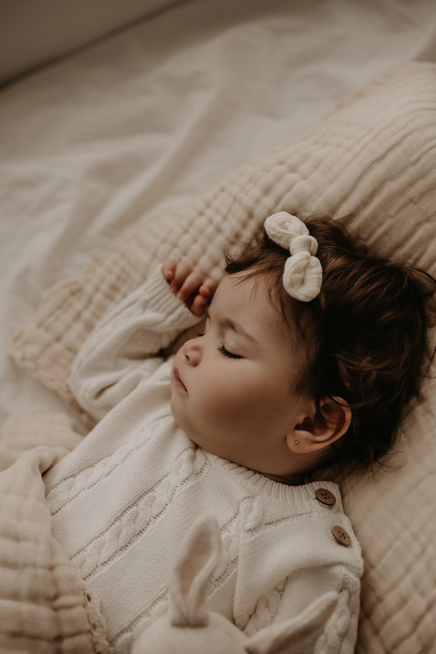 Organic Cotton Muslin Bow Set of 3