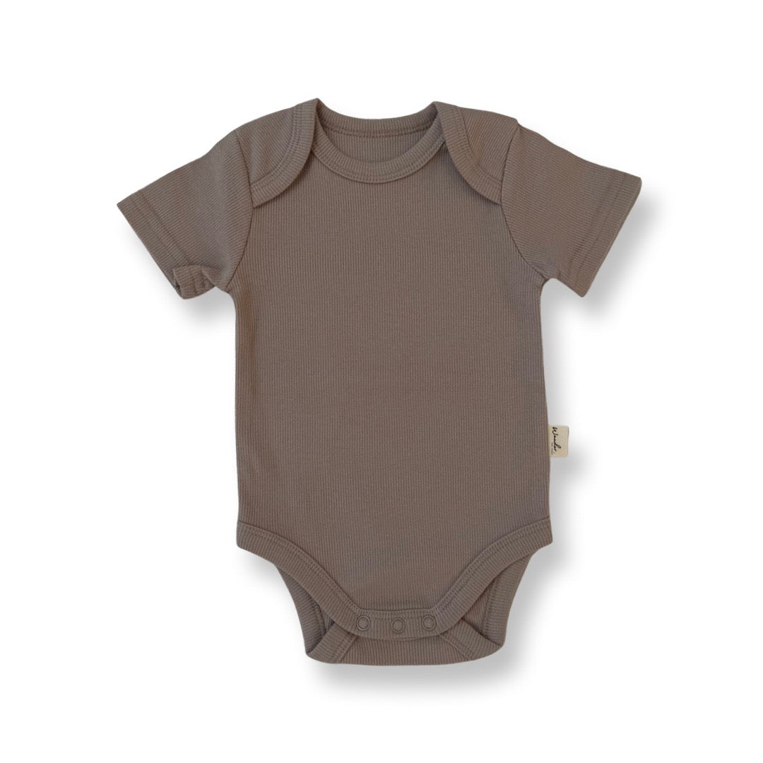 2 for $30 Organic Rib Essential Tee Bodysuit